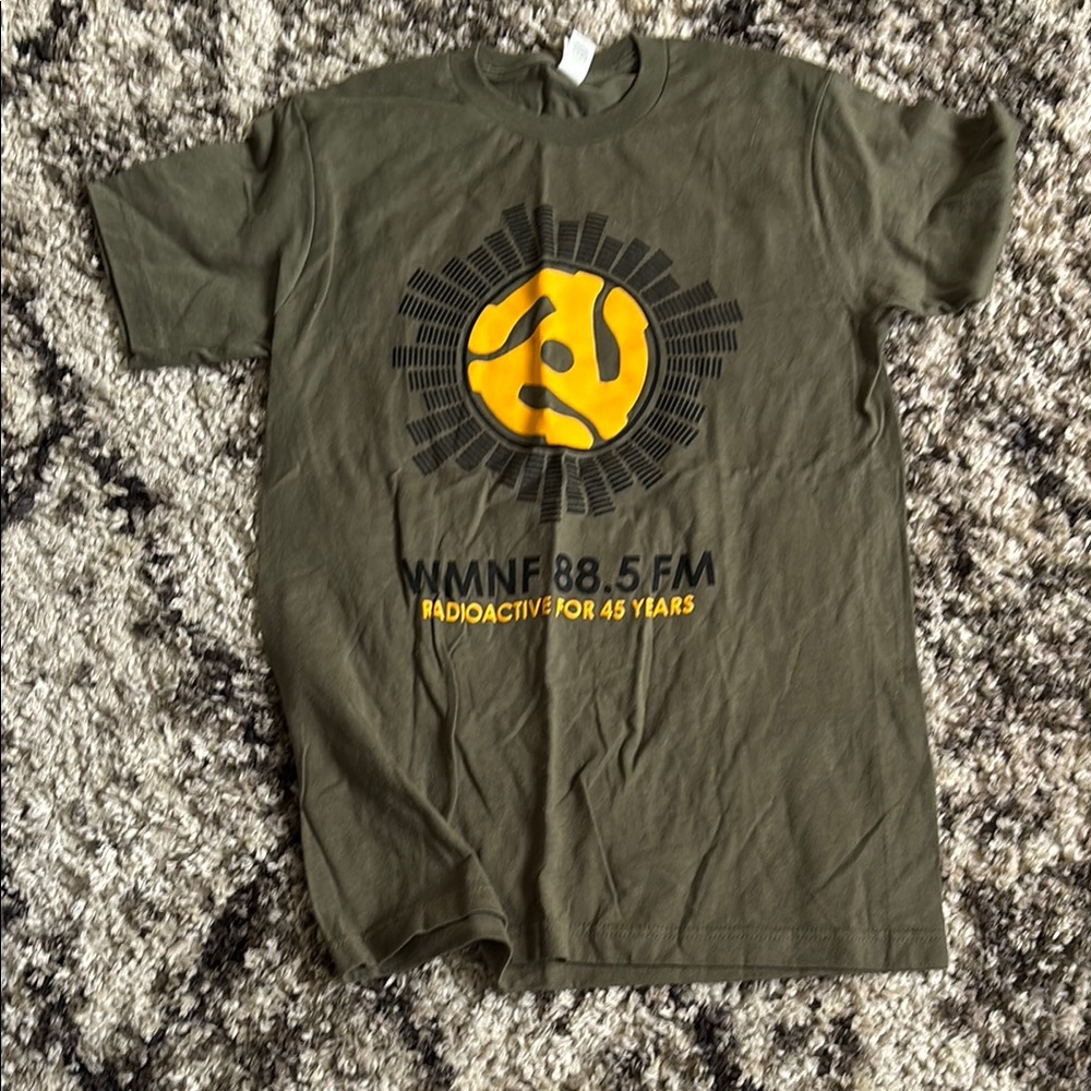 Olive Green Graphic T-Shirt